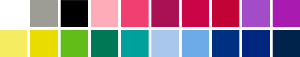 Farbtabelle Wintertyp